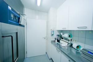 wide angle in sterile room